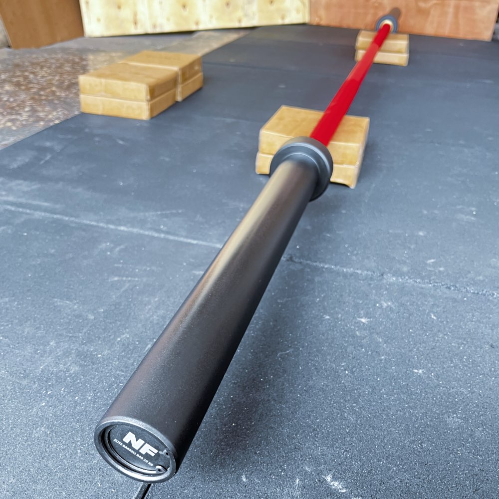 barra para Crossfit con Cerakote