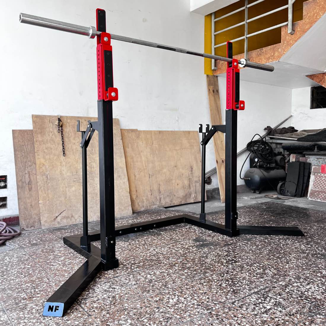 combo rack powerlifting Sentadillas