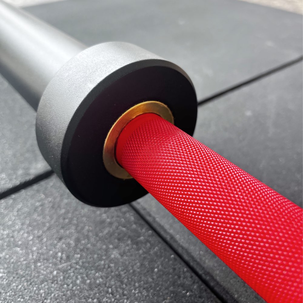 barra para Crossfit rojo