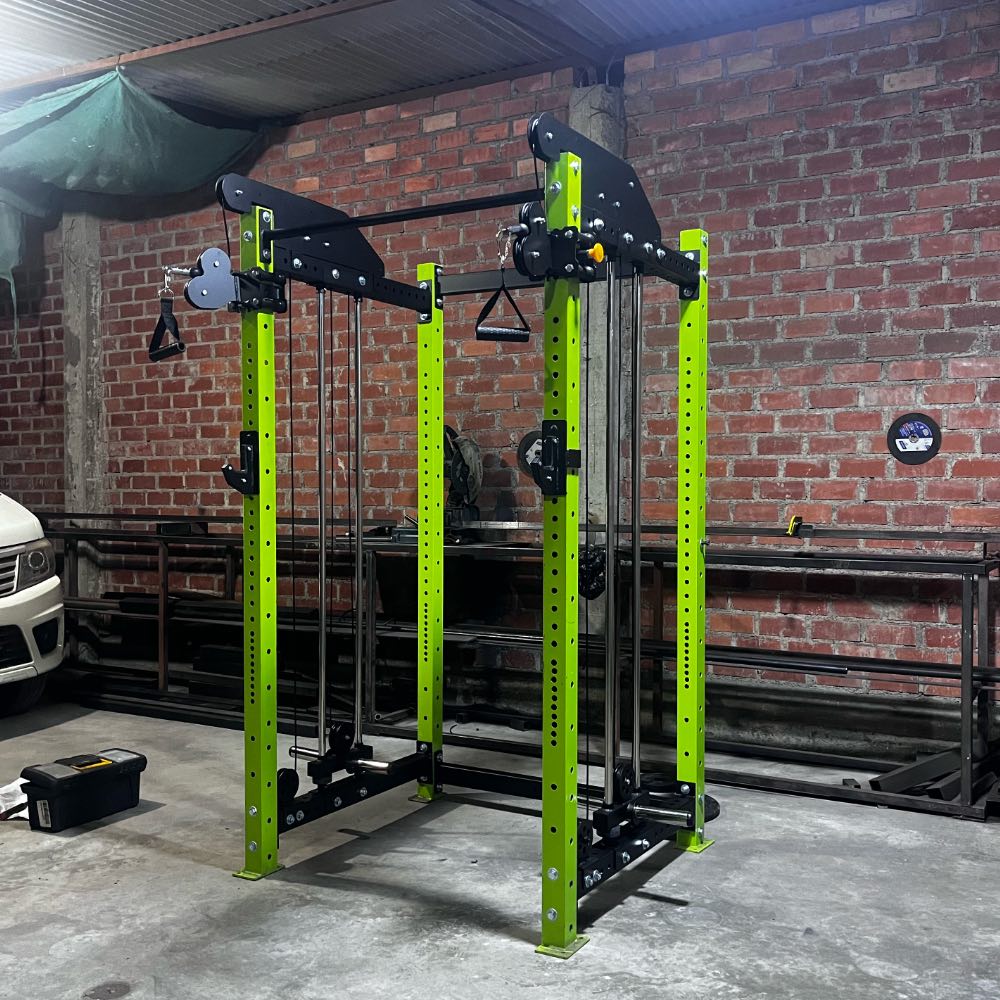 jaula pr2 con sistema de poleas regulable