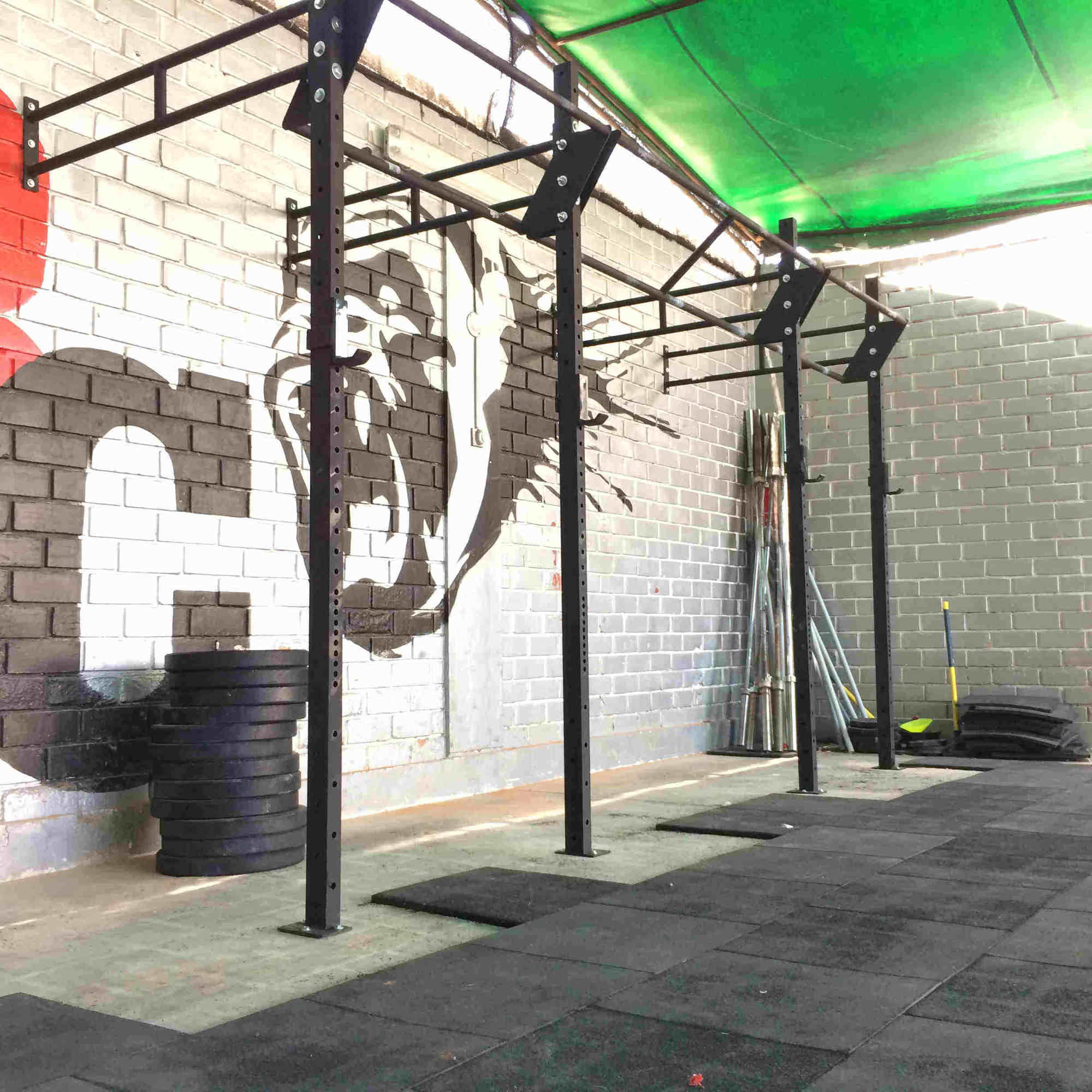 Rack para Crossfit 3 Estaciones